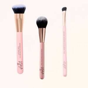 Mally Beauty Pink Makeup Brush Set